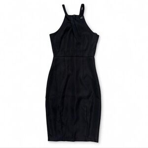 Elegant Lulu’s Women’s Black Halter Dress